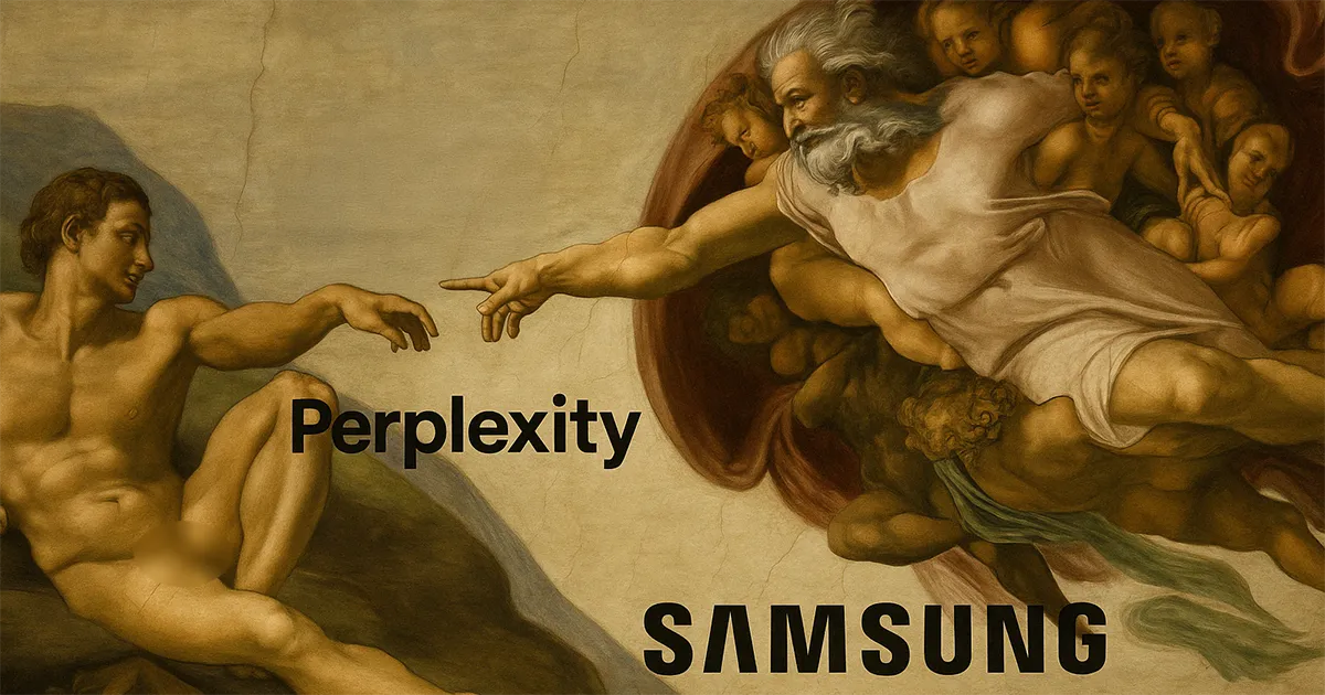 Samsung und Perplexity Partnerschaft
